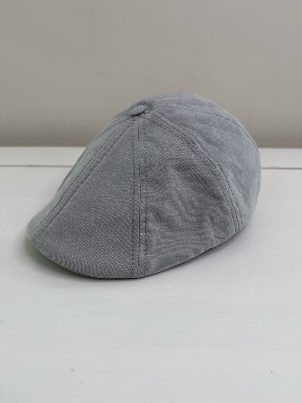 Boston Scally Co Flat Cap Hat XL Gray Newsboy Driving Ivy Cap